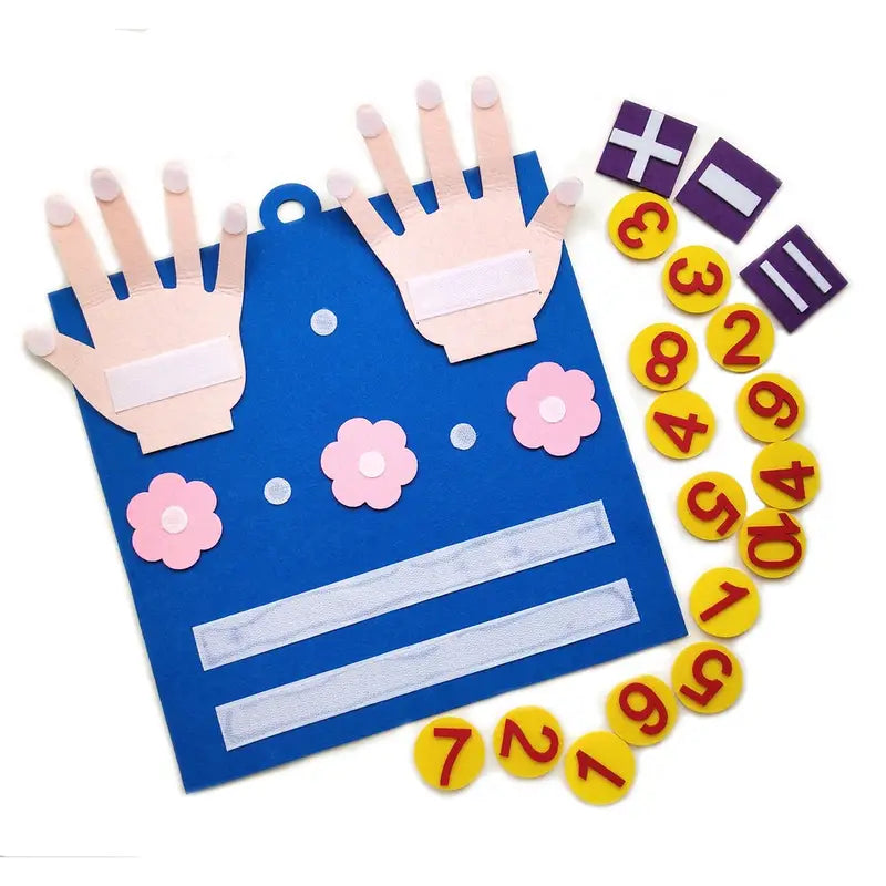 Felt Board Finger Numbers Counting Toy Buy Cheap Websites