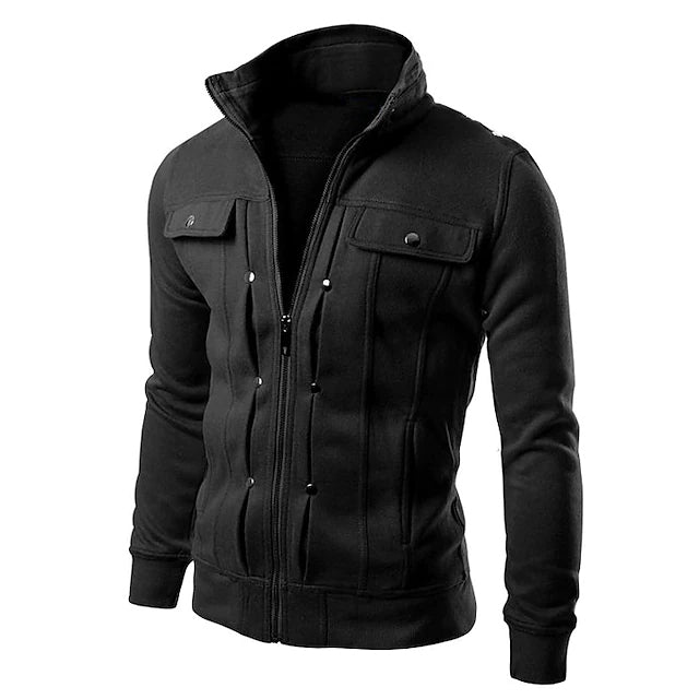 Men's Slim Blend Casual Jacket Buy Cheap Clearance Store