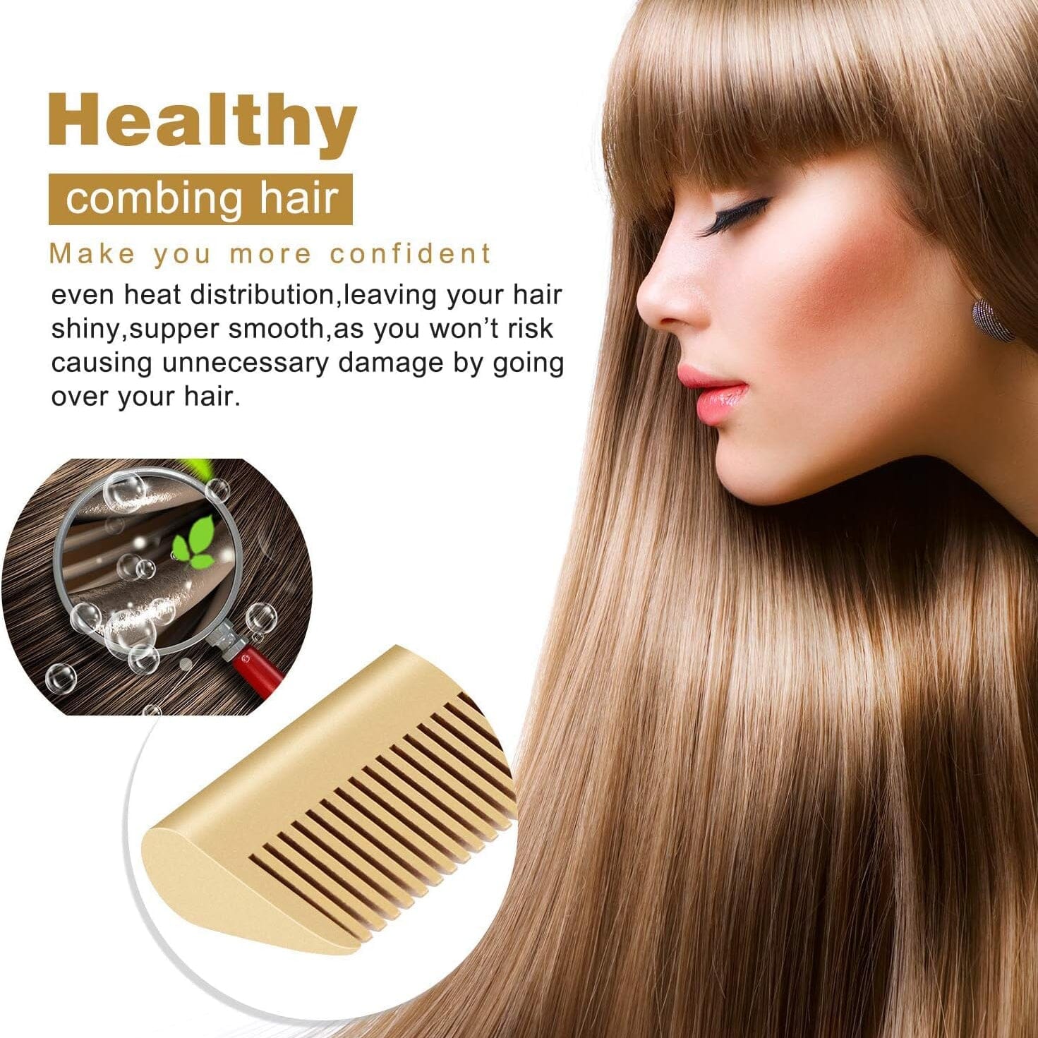 Hot Comb Hair Straightener Comb New Arrival