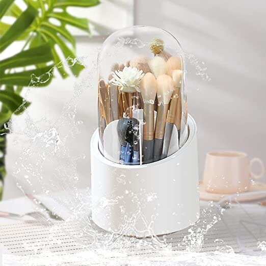 360-Degree Rotating Dustproof Makeup Brush Organizer Footaction Online