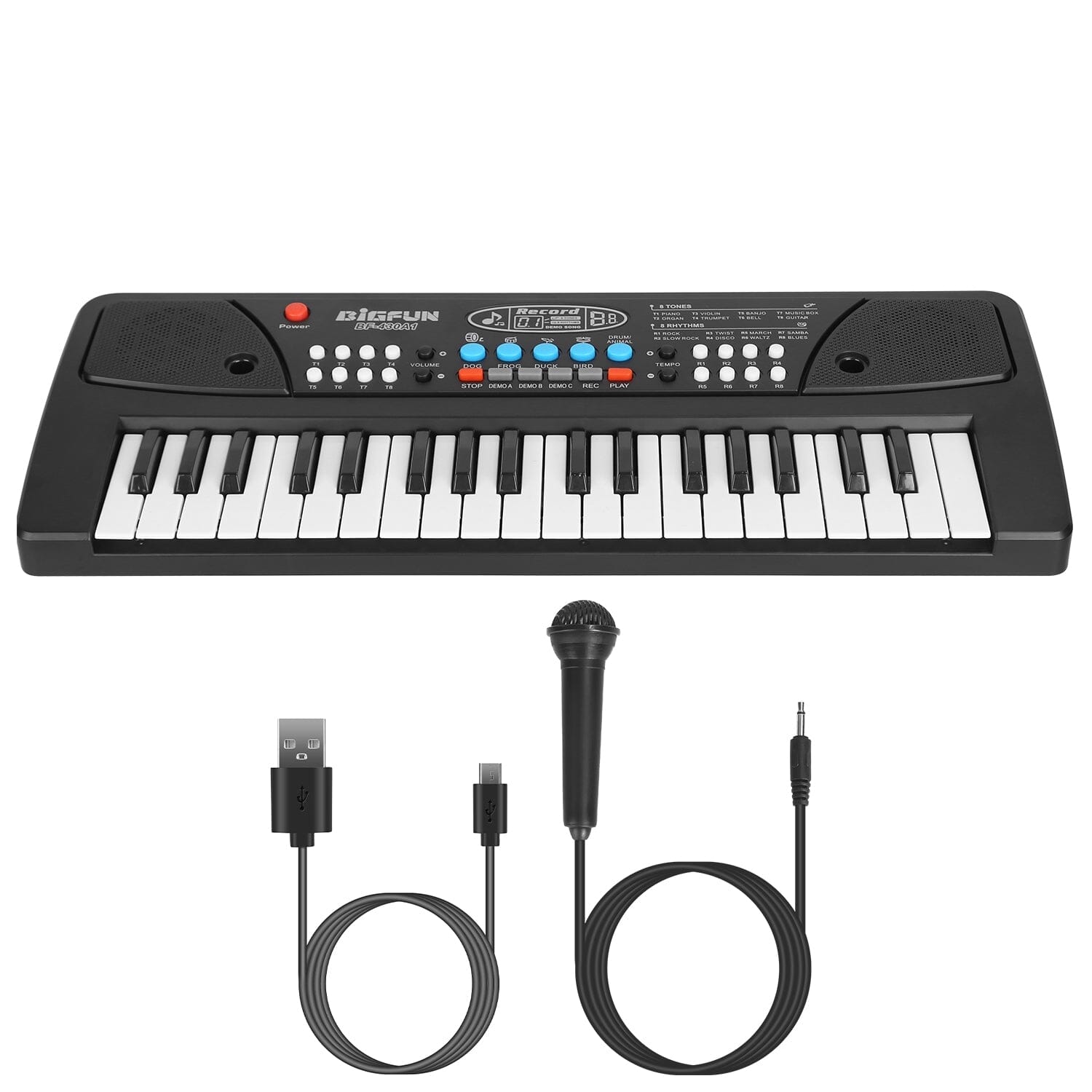 37 Keys Digital Music Electronic Keyboard Instrument with Microphone Get Authentic