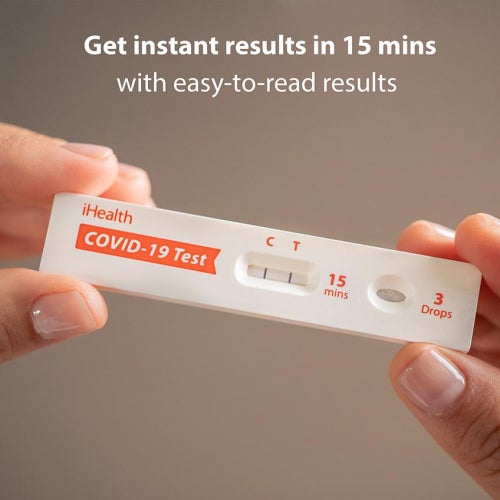 iHealth COVID-19 Antigen Rapid Test - Includes 2 Tests Sale Exclusive