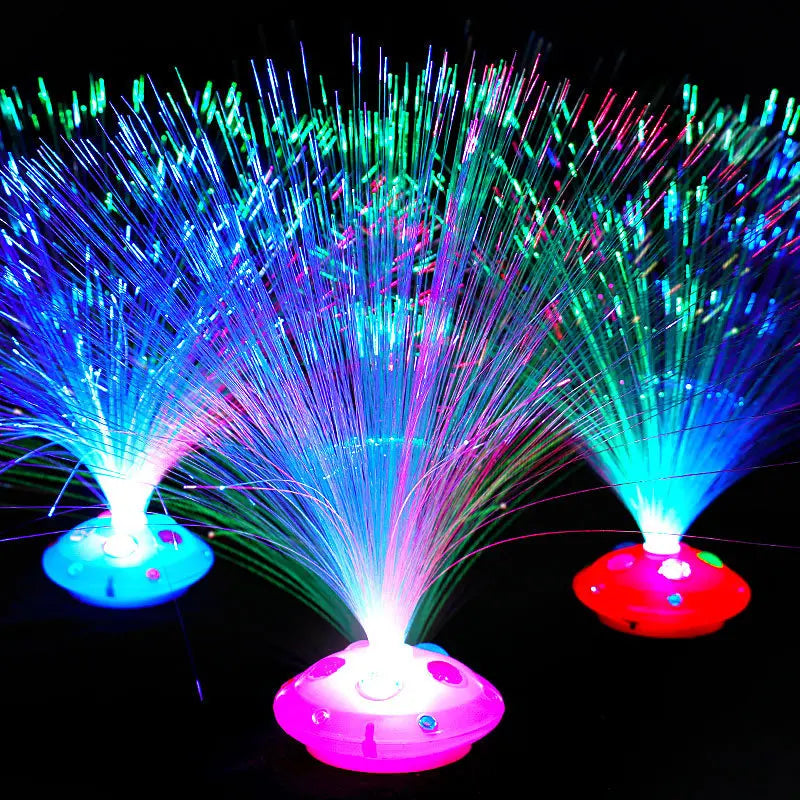 4-Pack: 8 Modes LED Fiber Optic Lights Cheap Low Cost