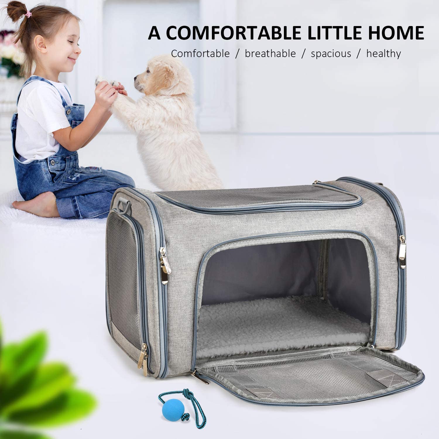 Collapsible Cat Dog Carrier 100% Original