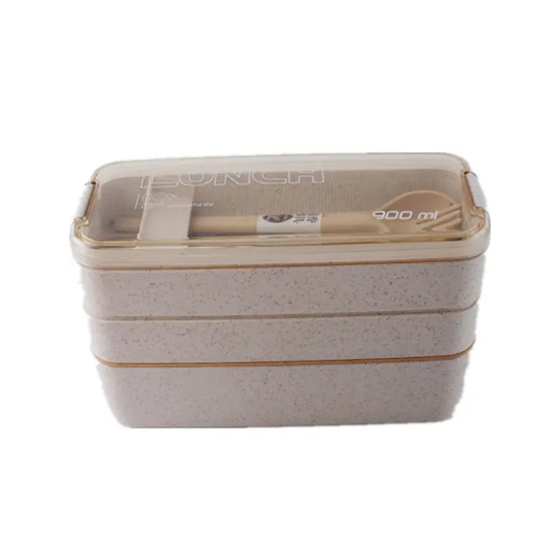 3-Layer Stackable Bento Box Japanese Lunch Box Kit with Spoon & Fork Pick A Best Cheap Pice