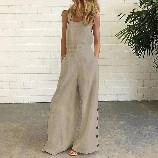 Women's Fashion Casual Loose Jumpsuit Free Shipping Real