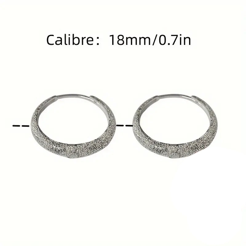 S925 Sterling Silver Sparkling Starry River Hoop Earrings Real Cheap Online