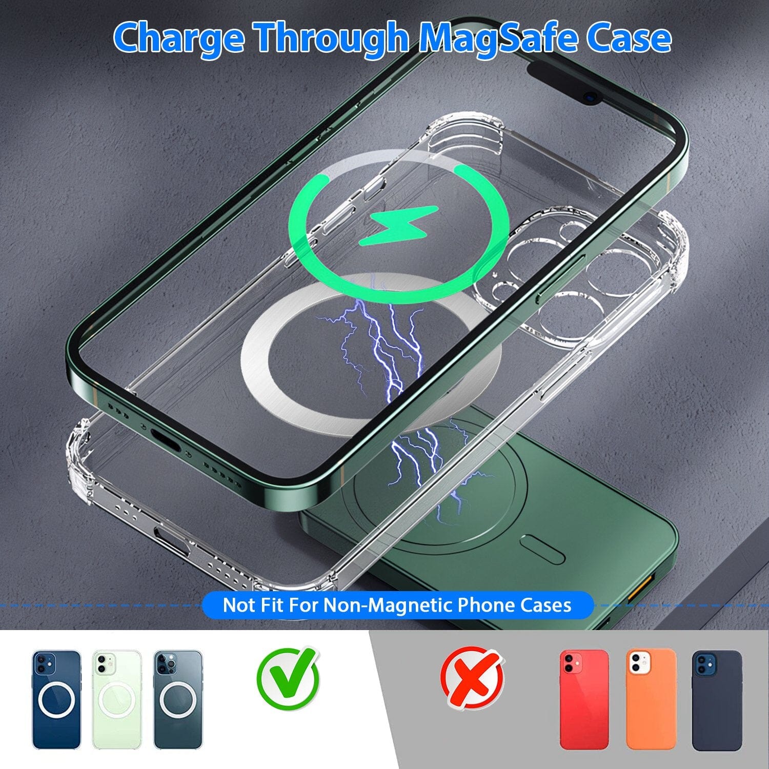 2-in-1 Magnetic Wireless Power Bank 10000mAh PD20W Fast Charger Mag Safe Outlet Cheap Pices