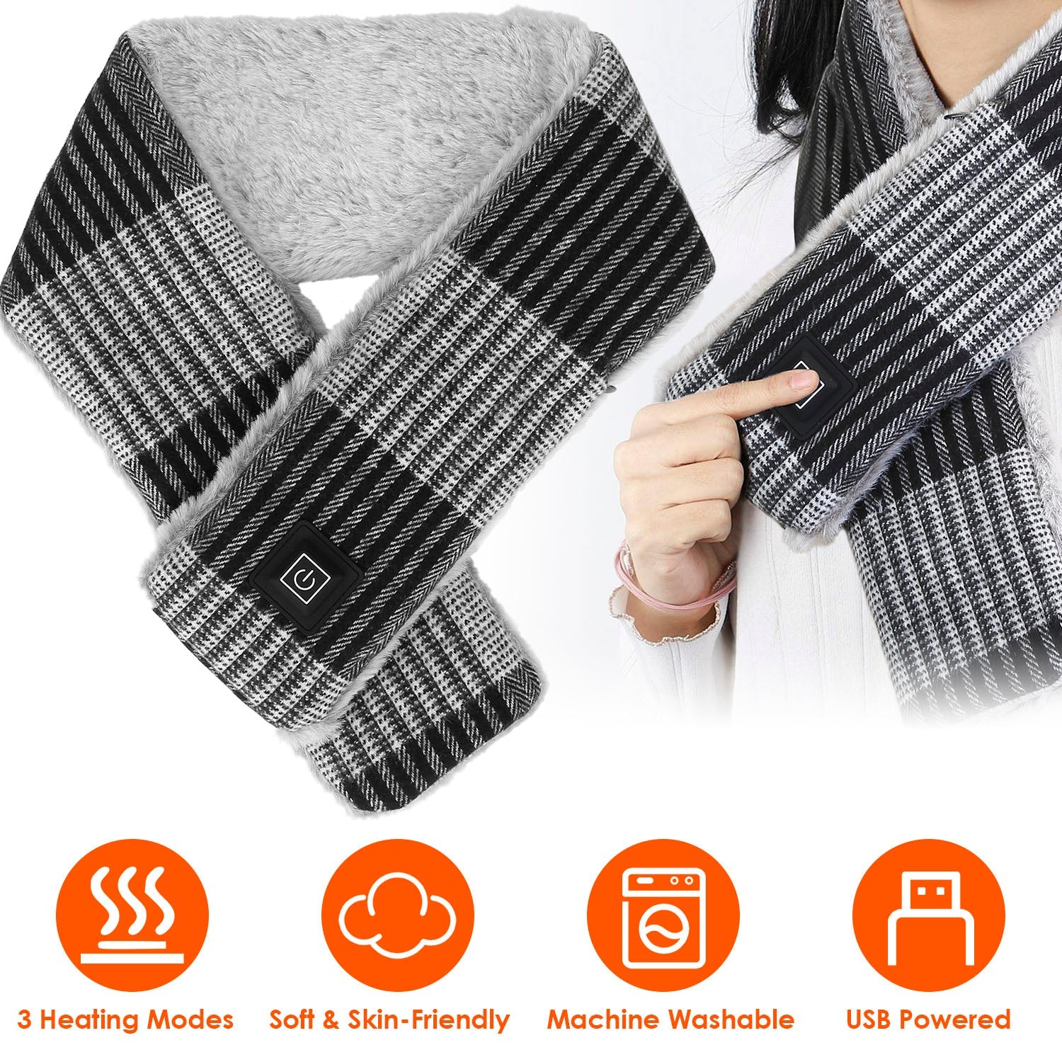 Electric Heated Scarf Wholesale Pice Cheap Pice