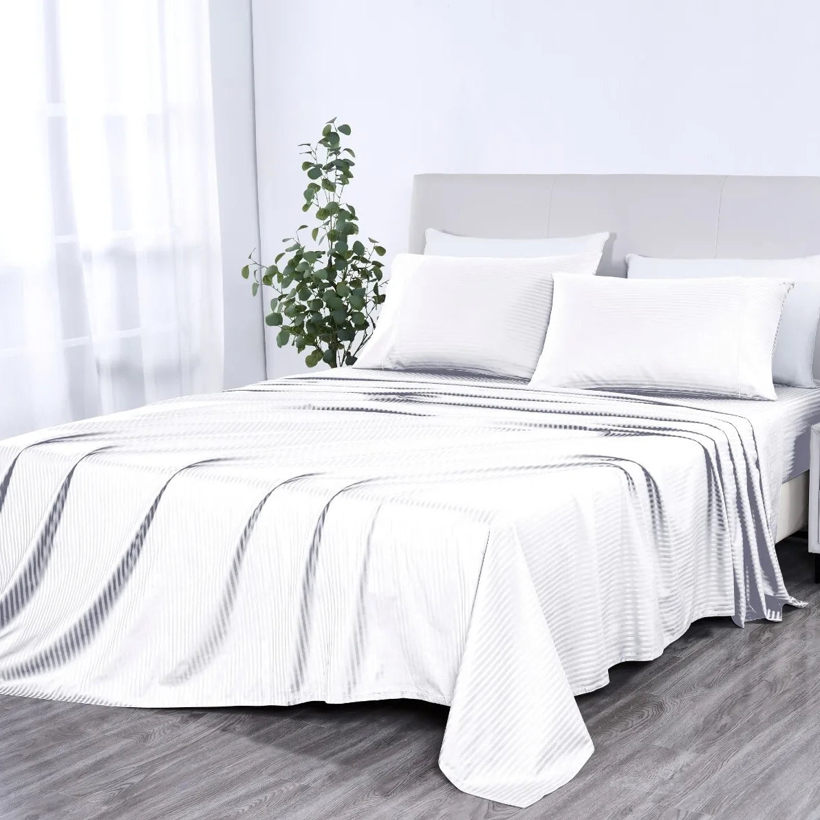 Bibb Home 1000 Thread Count Egyptian Cotton Sheet Set Newest Cheap Pice