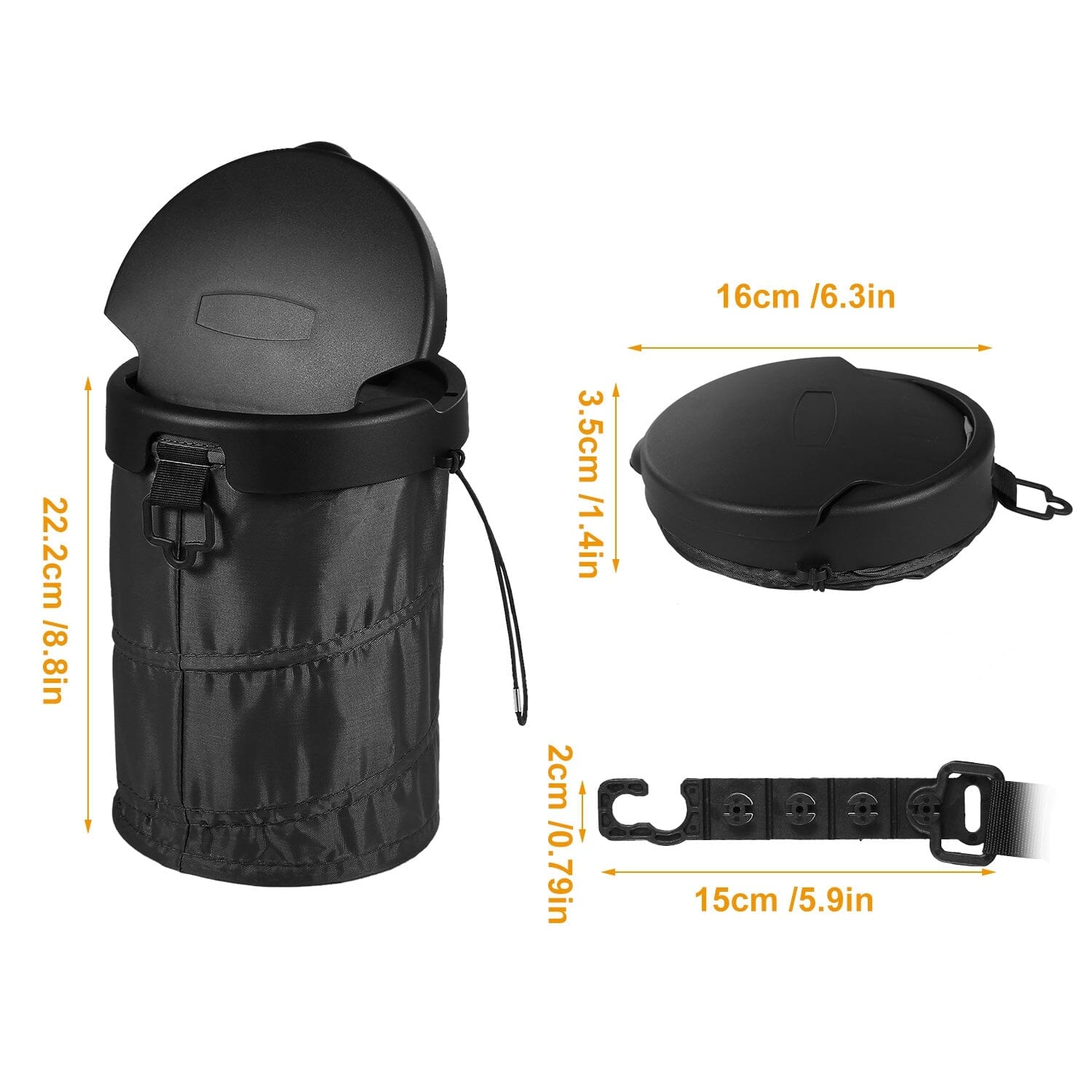 Universal Portable Car Trash Can Sale Discount