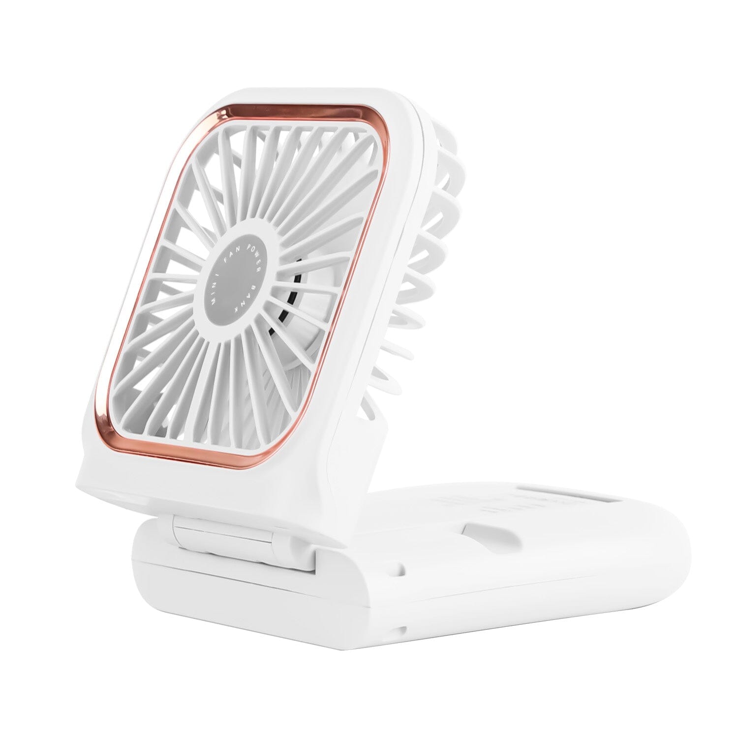 5-in-1 Folding Rechargeable Hands Free Mini Fan Free Shipping Looking For