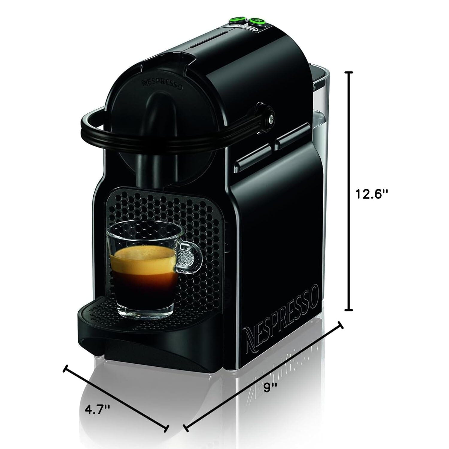 Nespresso Inissia Espresso Machine by De'Longhi 24 Oz. (Refurbished) Quality Free Shipping Low Pice