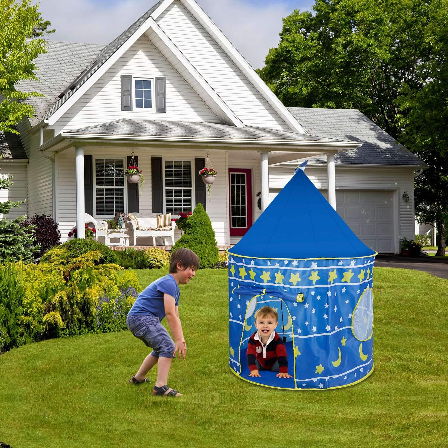 Kids Foldable Pop Up Play Tent Marketable Sale Online