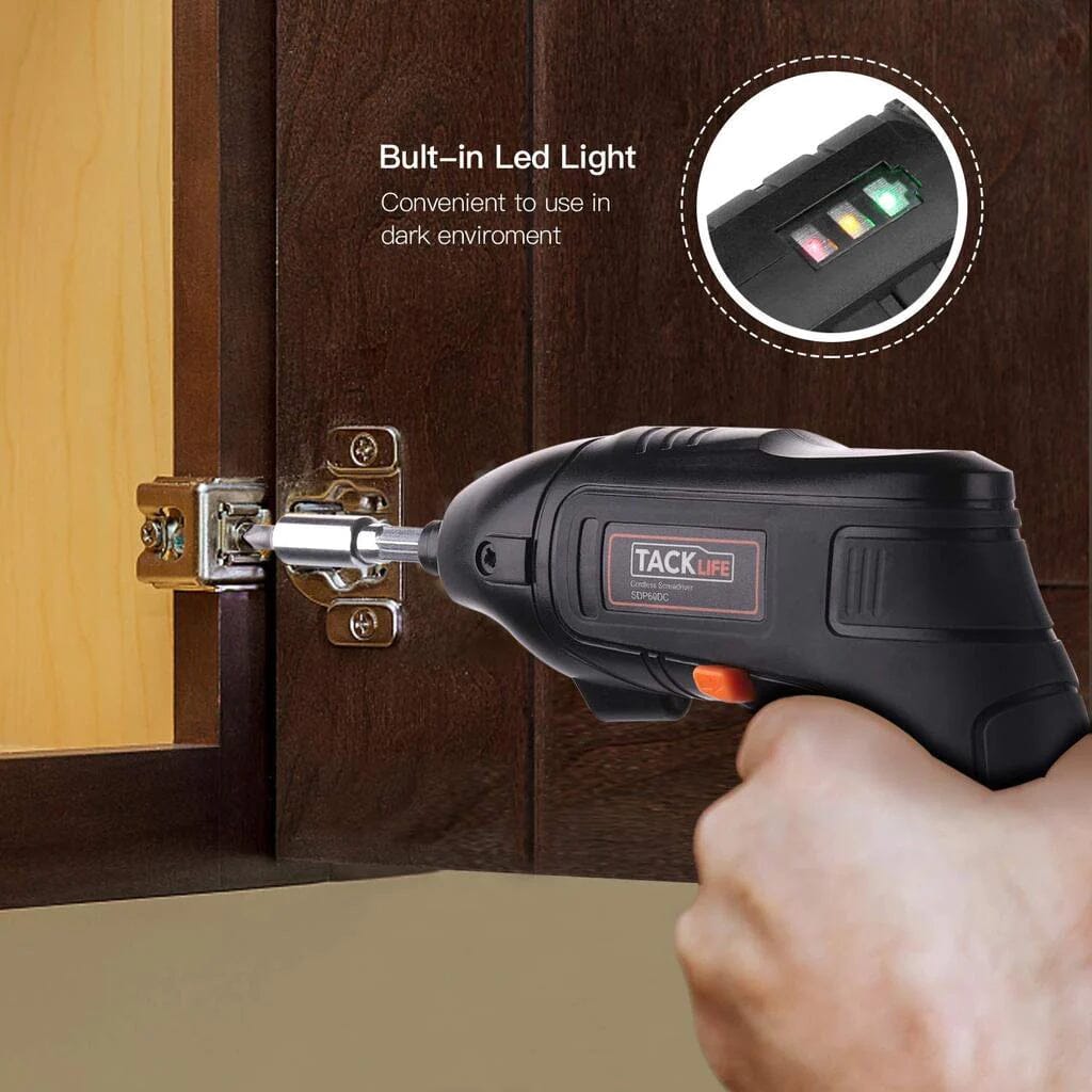 Electric Cordless Screwdriver Rechargeable with LED Light Collections