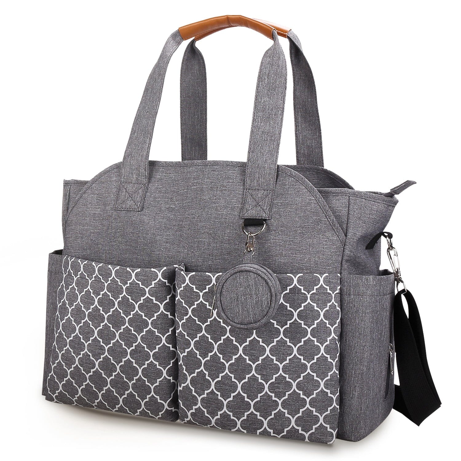 Multifunctional Diaper Changing Tote Bag with Adjustable Messenger Strap Outlet Locations Sale Online