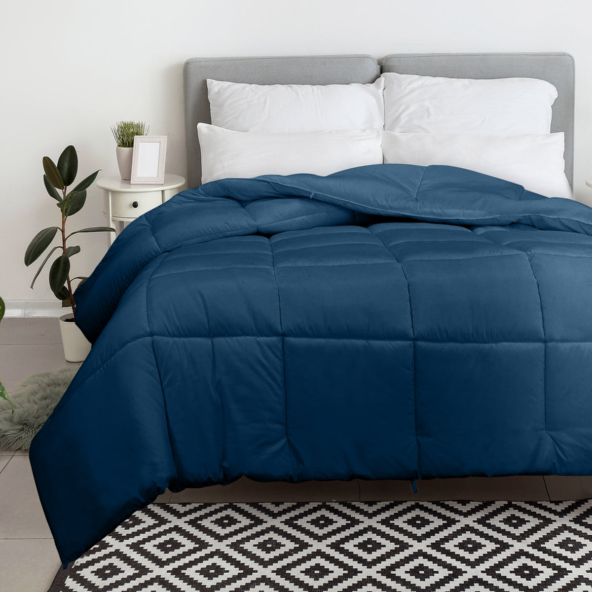 Royale All Season Down Alternative Lightweight Quilted Bedding Comforter with Corner Tabs 100% Authentic Sale Online