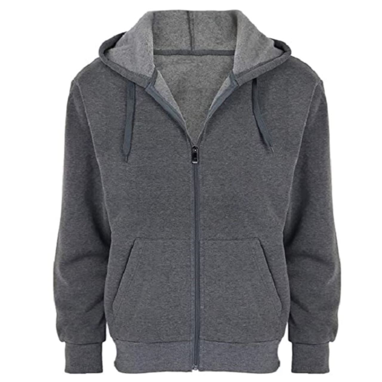 2-Pack: Men's Fleece Cotton Blend Full-Zip Hoodie Buy Cheap Recommend