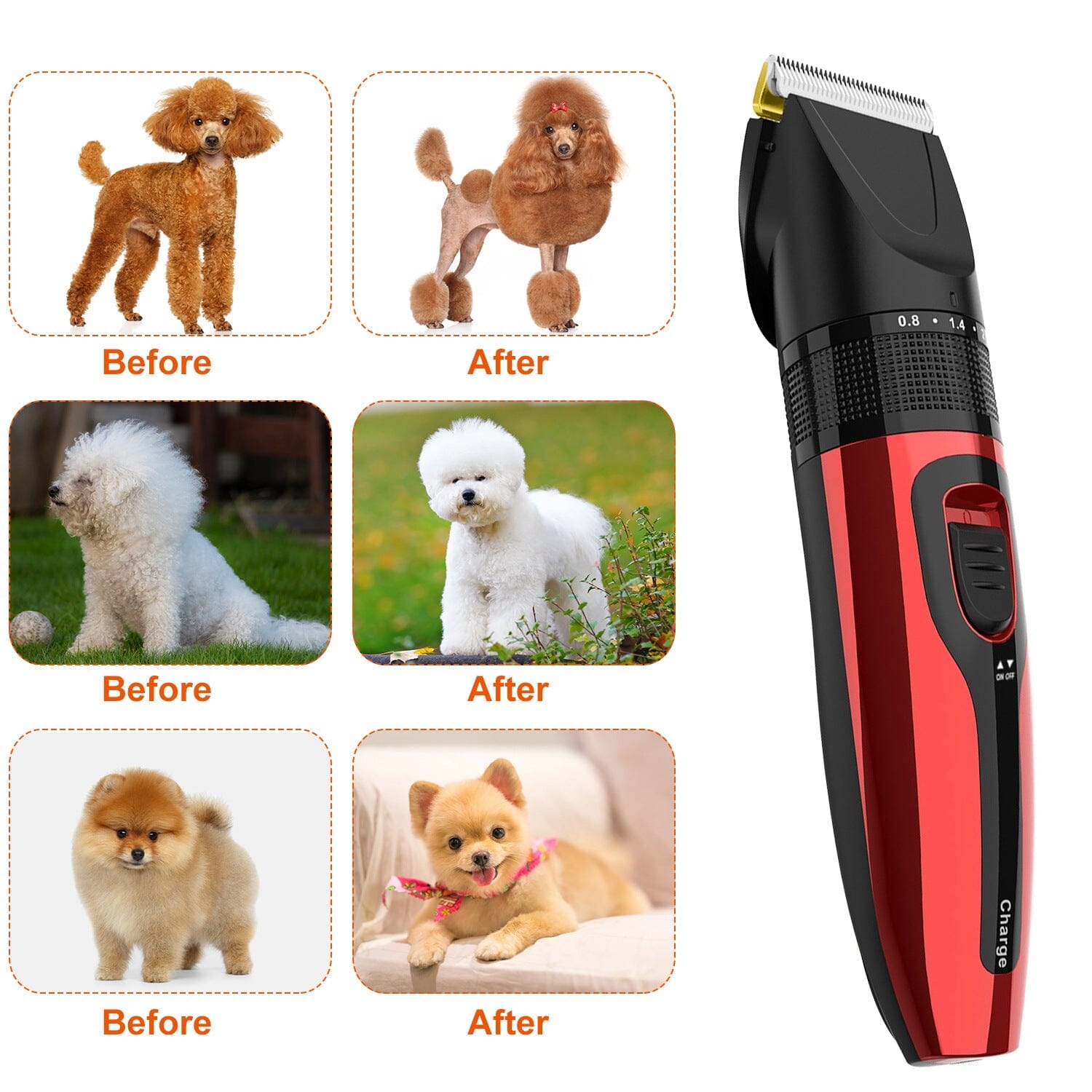 Rechargeable Cordless Pet Grooming Kit Quality From China Cheap