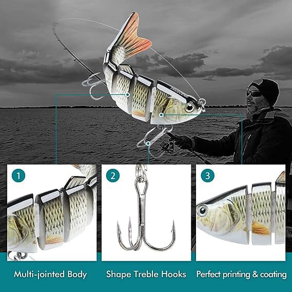 3-Pack: Fishing Lures for Bass Trout Cheap Shop