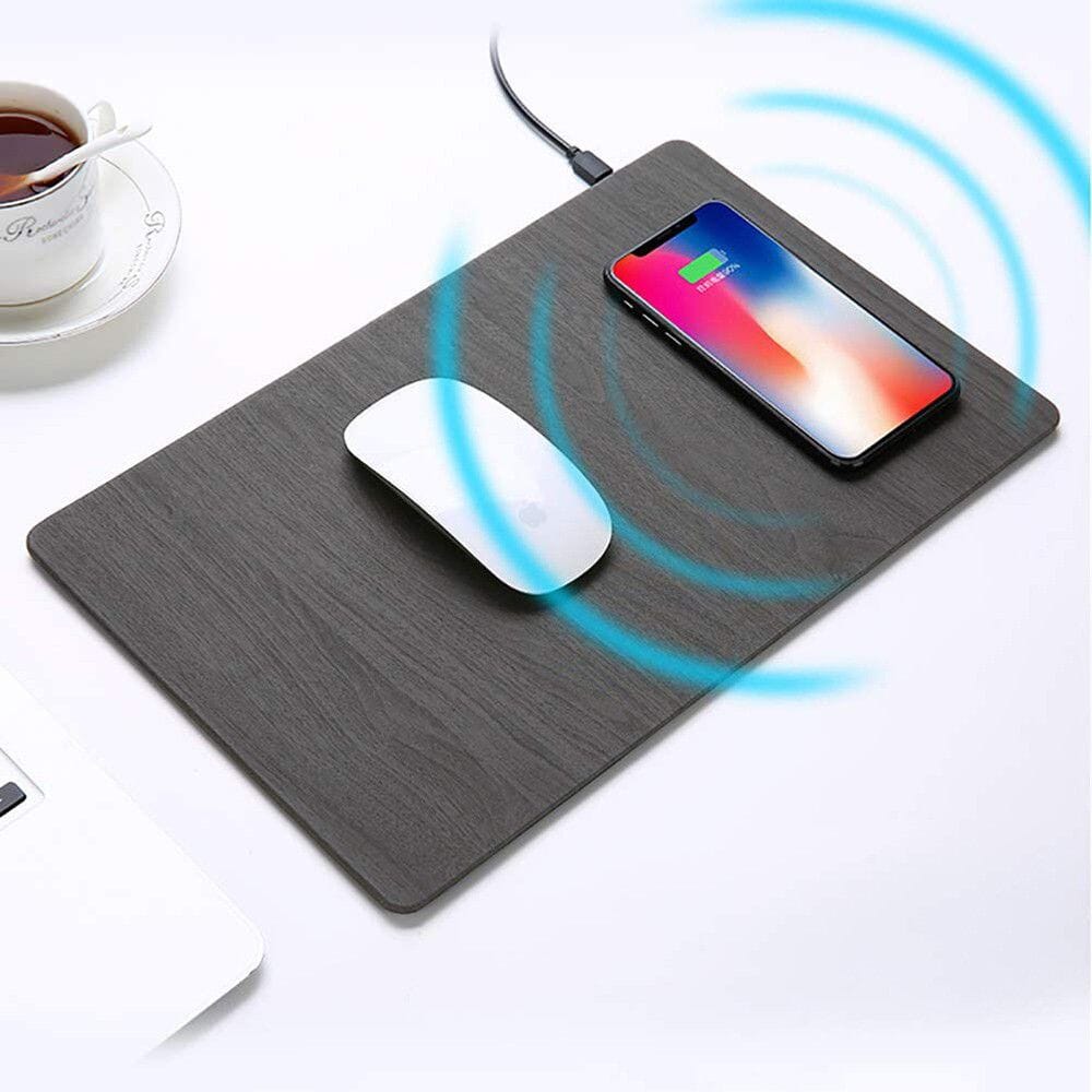 2-in-1 Wireless Charger Mouse Pad - Black Discount Exclusive