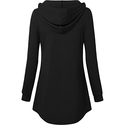 Women's Long Sleeve Hooded Tunic Tops Free Shipping Pick A Best
