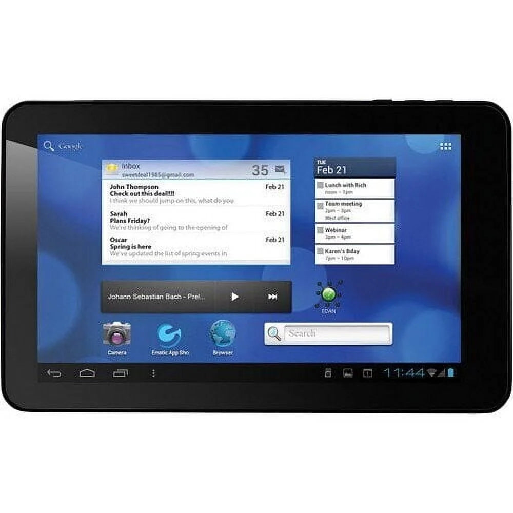 Ematic eGlide XL Pro Tablet, 10 WSVGA, 1 GHz, 512 MB RAM, 4 GB Storage (Black) - Refurbished Online Cheap Online