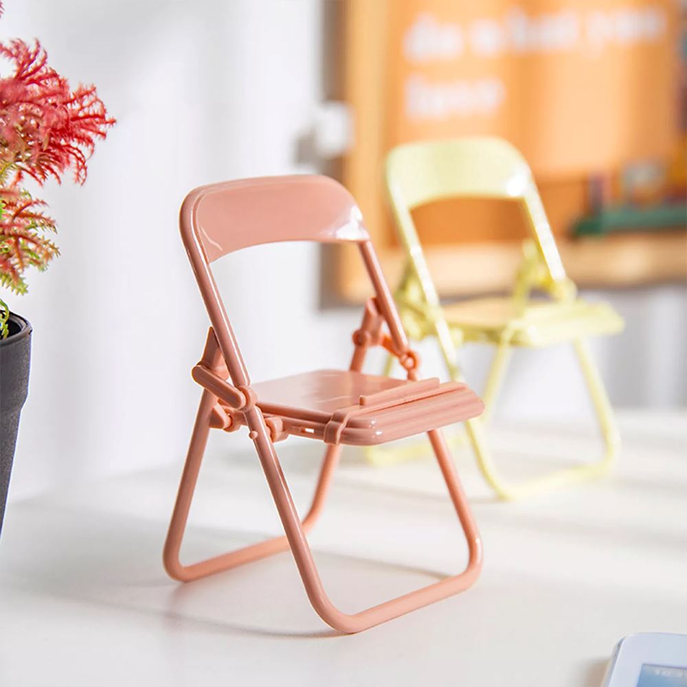 Mini Folding Chair Phone Holder Original For Sale