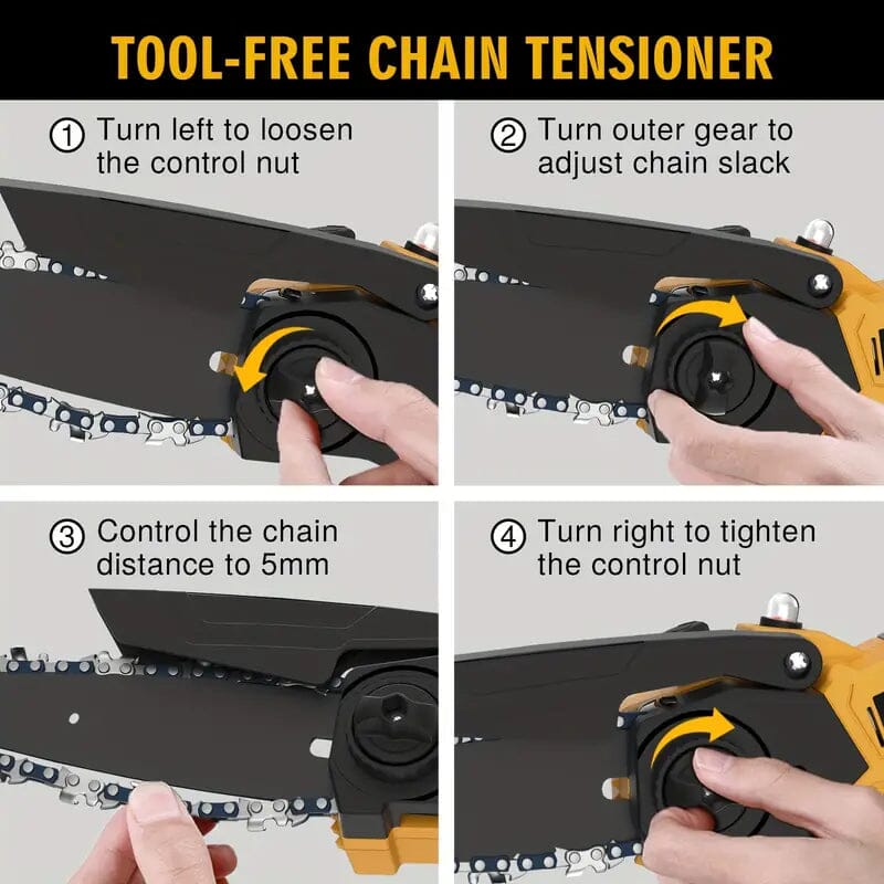 6 Cordless Mini Chainsaw Inexpensive Sale Online