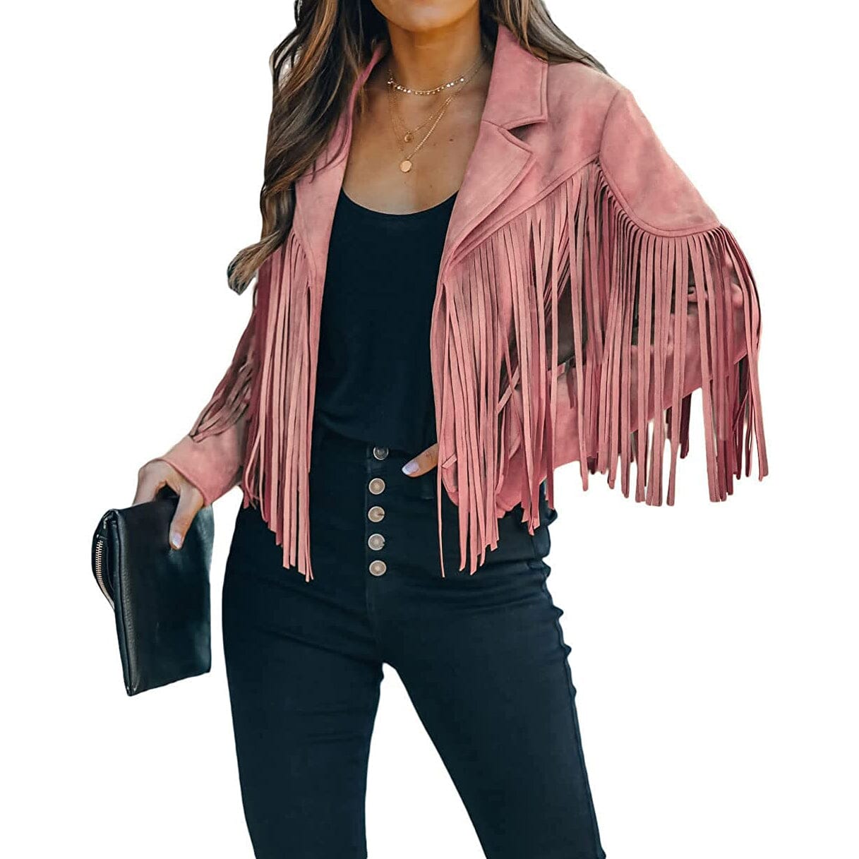 Women's Chic Cropped Tassel Jacket Wiki Cheap Online