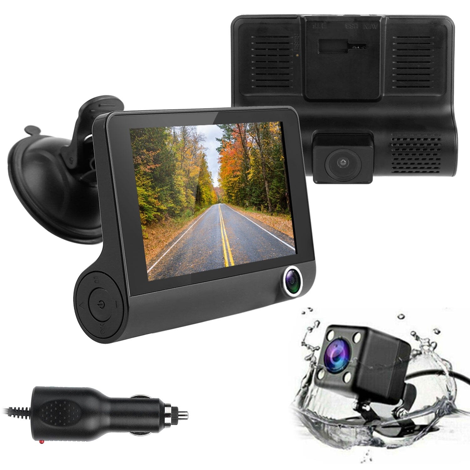 FHD 1080P Touchscreen Car DVR Dash Camera Quality Free Shipping For Sale