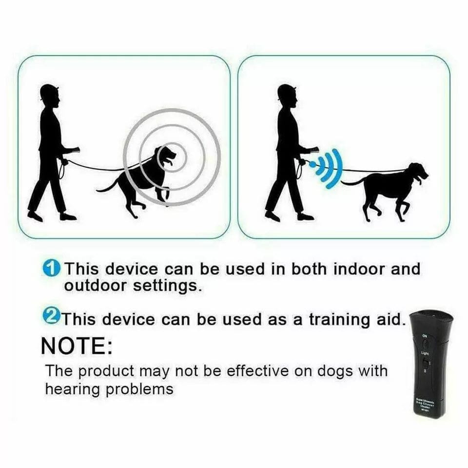 Ultrasonic Pet Dog Anti Bark Training Chaser Control Device Official Site