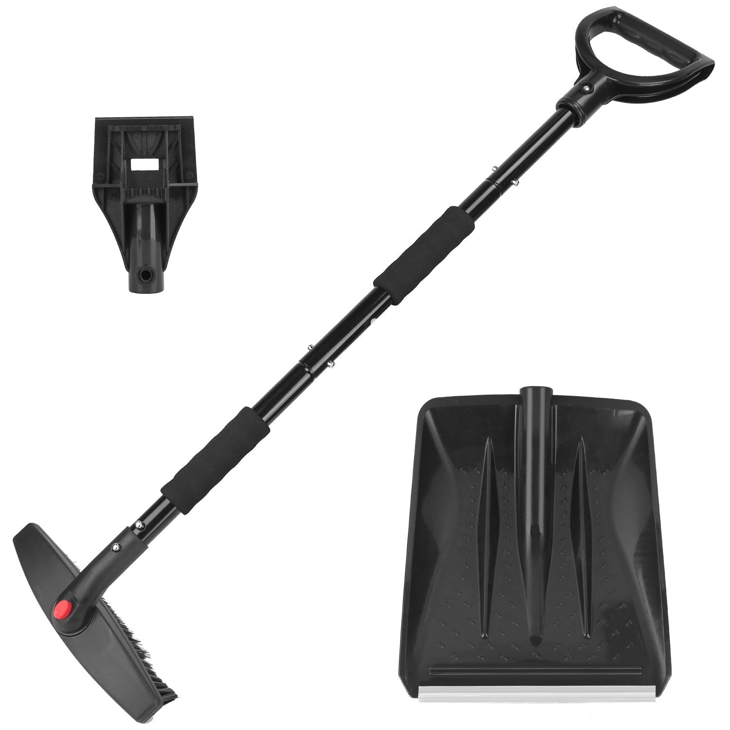 3-in-1 Snow Shovel Kit Brush Ice Scraper Free Shipping Online