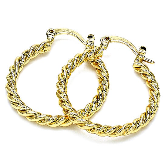 Gold Filled Twist Hoop Earring Outlet The Cheapest