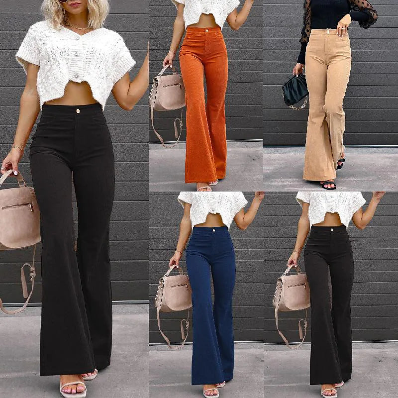 Women's Bootcut Pants Trousers Jeans Corduroy Cheap Footlocker