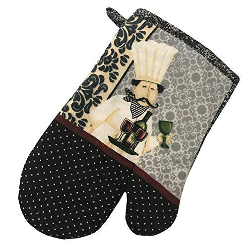 5-Piece: Assorted Kitchen Set: Towels, Potholder, Mitt Deals