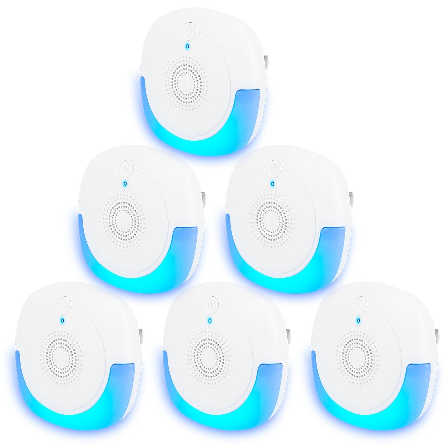 6-Pack: Ultrasonic Pest Repellers Plug-In Indoor Pest Control Mouse Repellent Cheap 100% Authentic