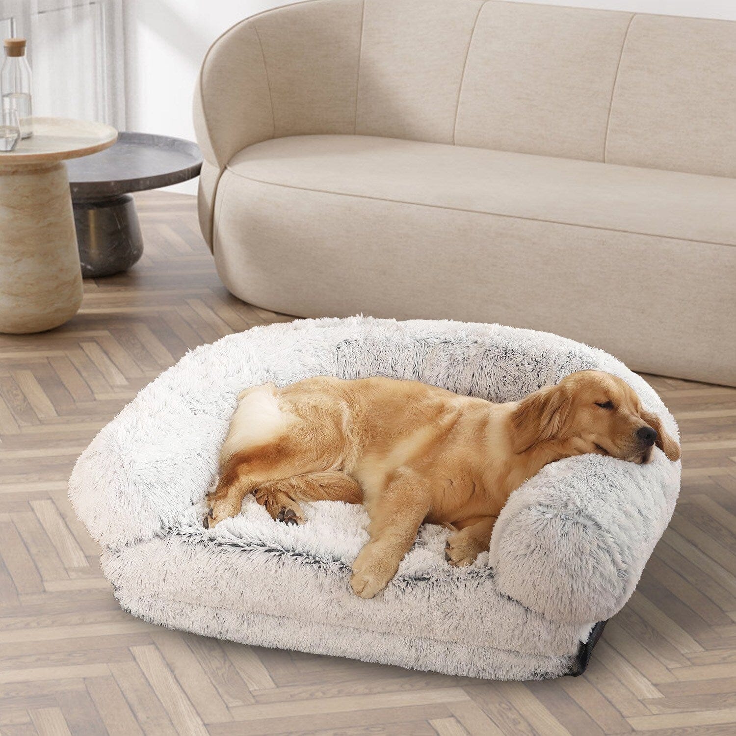 Napping Human-Sized Dog Bed Machine Washable Zipped Removable Cover Cheap Sale Many Kinds Of