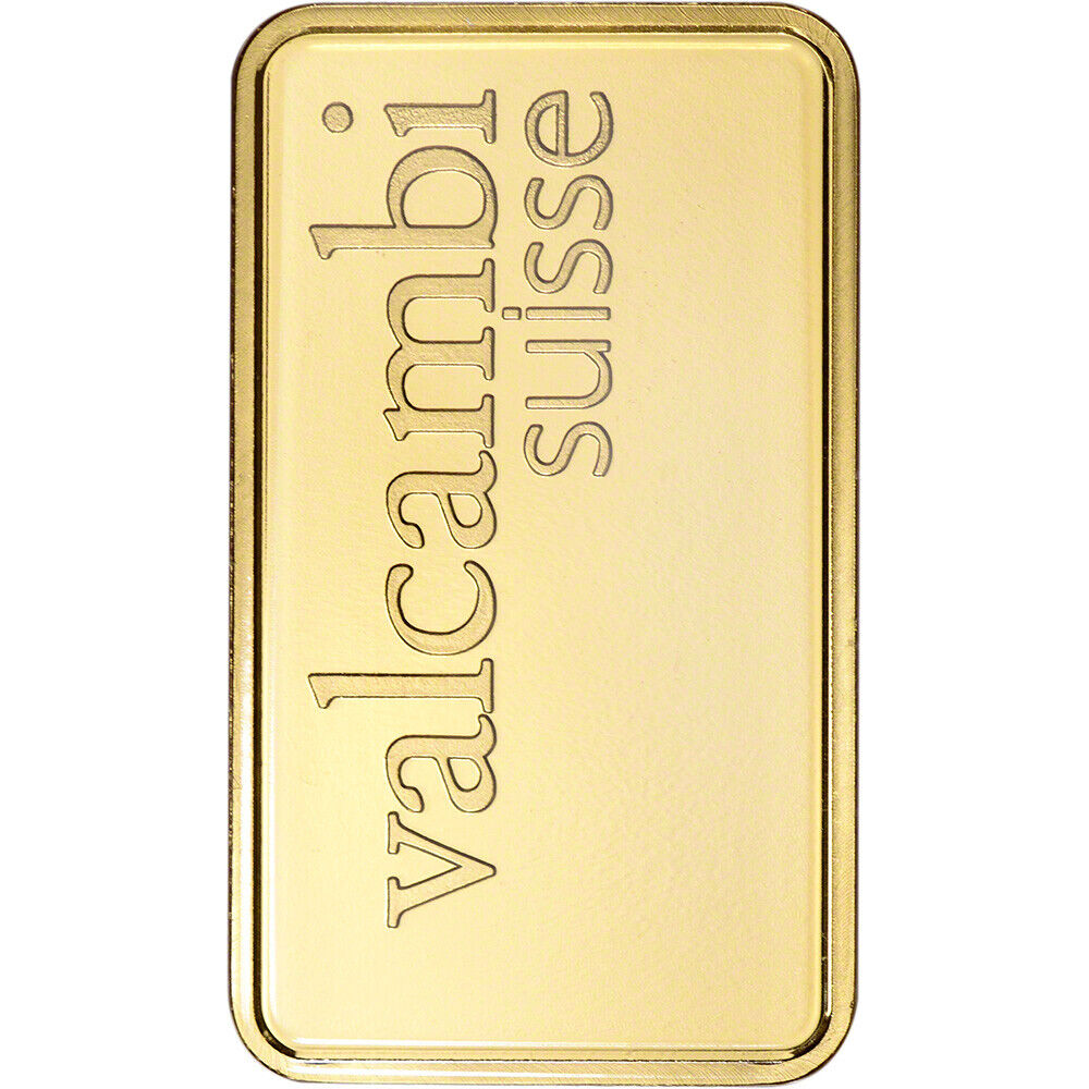 1 oz. Gold Bar Valcambi Suisse 999.9 Fine in Assay Low Pice Fee Shipping Cheap Online