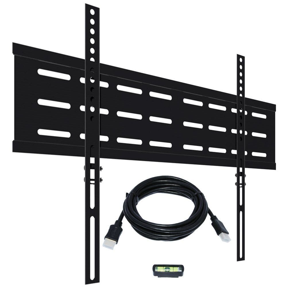 KORAMZI KWM1664F-Pro Fixed TV Wall Mount with Smart Locking System Technology 600x400 VESA Fits 32-70 Marketable Online