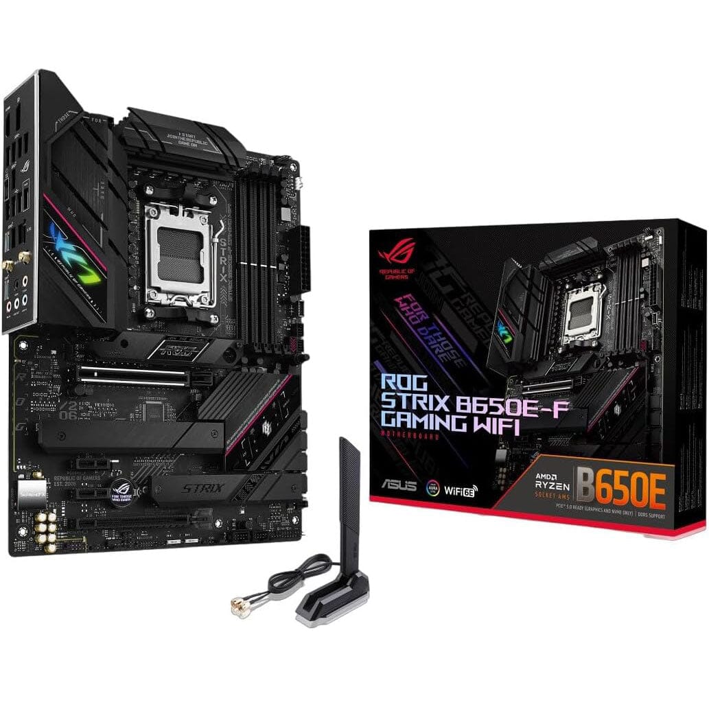 Asus Rog Strix B650E-F Gaming WiFi AM5 Ryzen 7000 Gaming Motherboard (Refurbished) Latest Collections Online