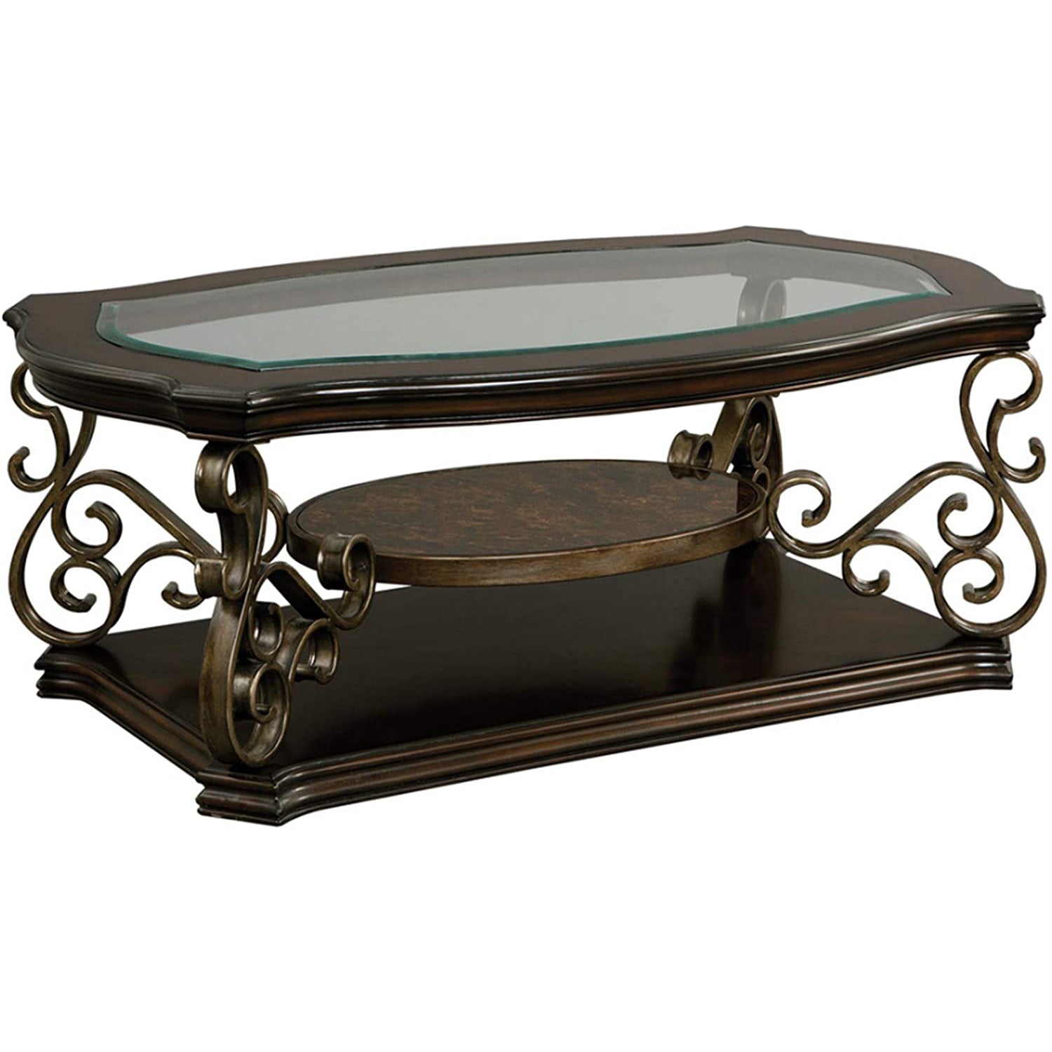 Traditional Coffee Table Accent Cocktail Table Cheap Low Shipping