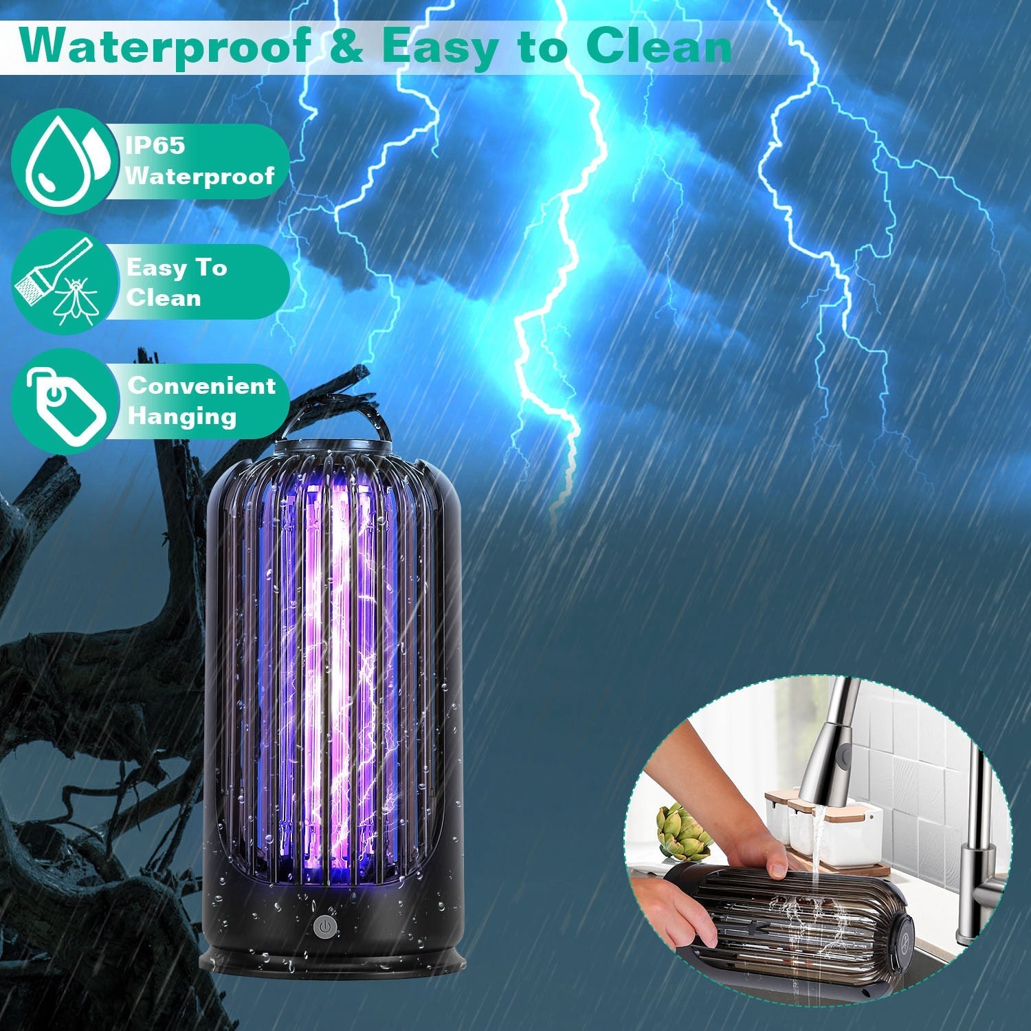 Mosquito Killer Lamp 2000V High Powered Pest Control Cheap Sale With Paypal