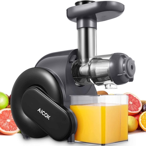 AICOK Juicer Masticating Juice Extractor with Reverse Function With Paypal Low Pice