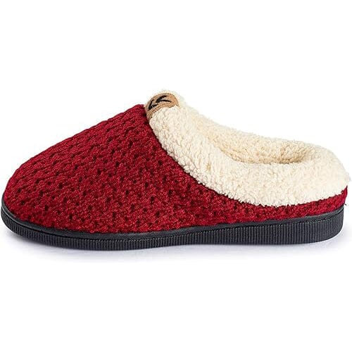 Pupeez Girls Sweater Knit Slippers Fleece Lined House Shoe Cheap Pice Wholesale Pice