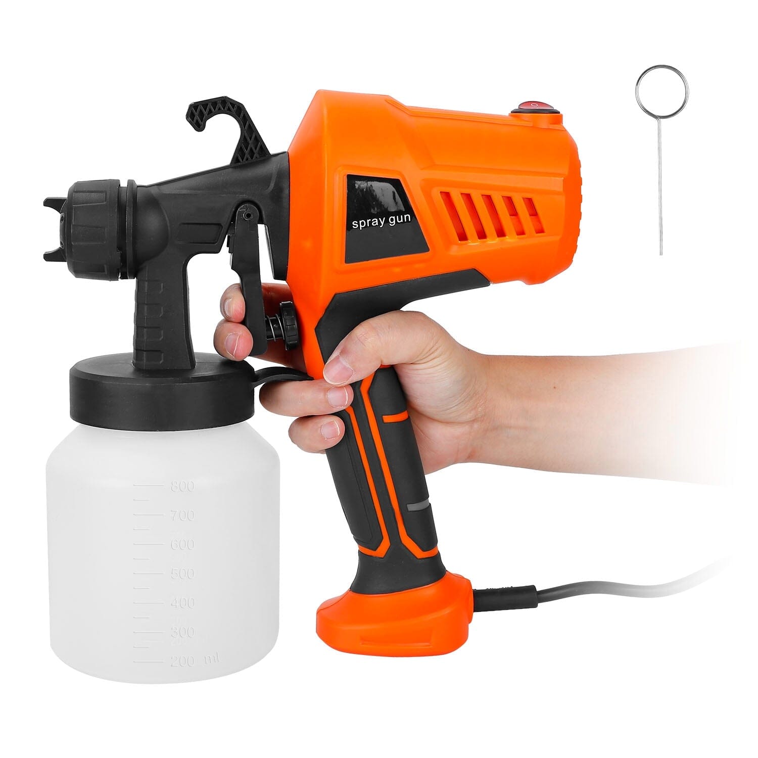 700W Electric Paint Sprayer Handheld with 3 Spray Patterns 800ml Cheap Sale