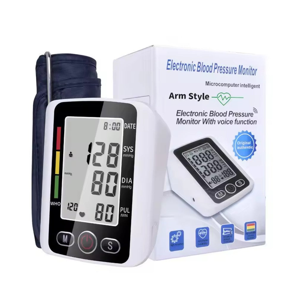 Blood Pressure Digital Upper Arm Automatic Heart Rate Monitor Low Cost Online