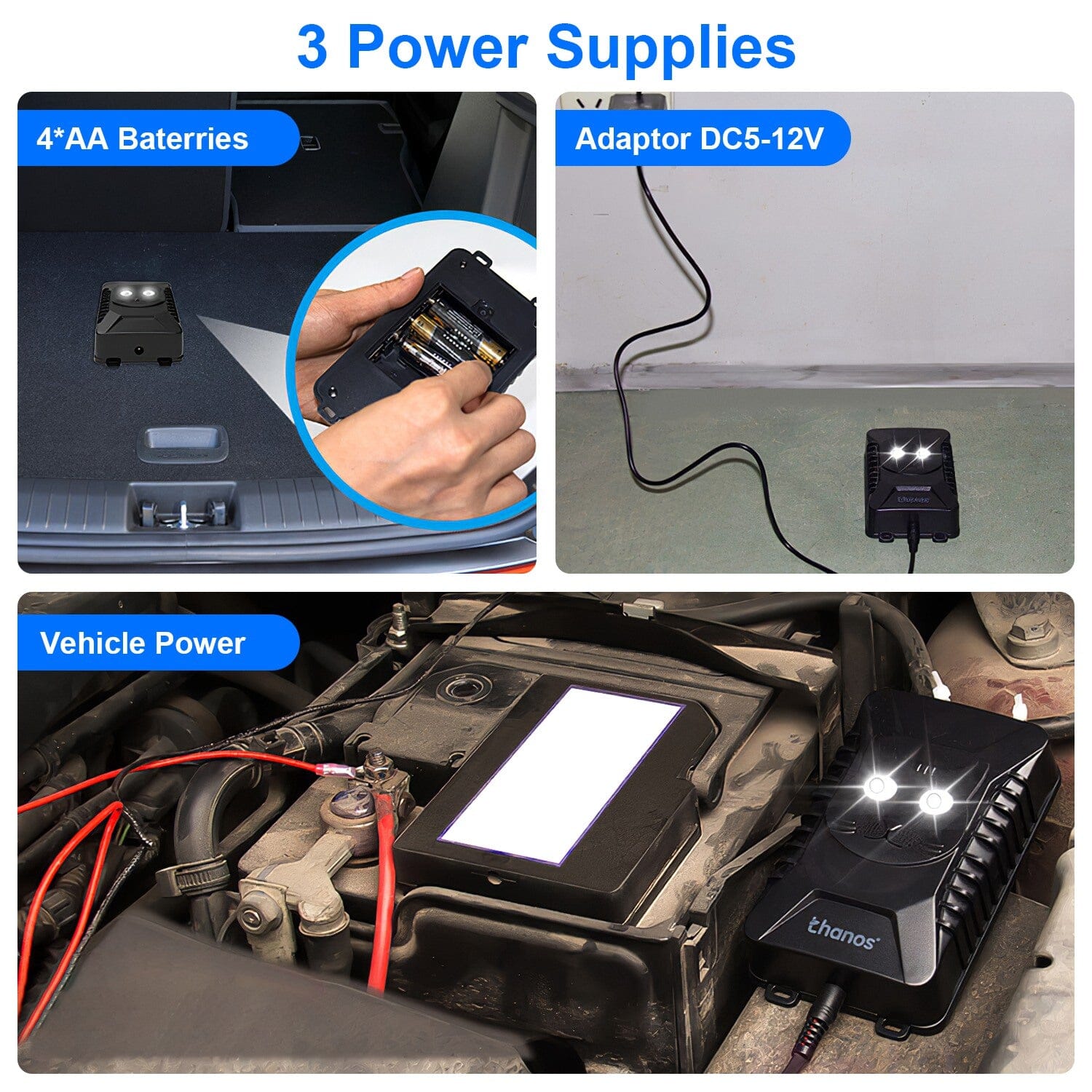 2-Pack: Under Hood Ultrasonic Repellent with 3 Power Supplies Cheap Eastbay