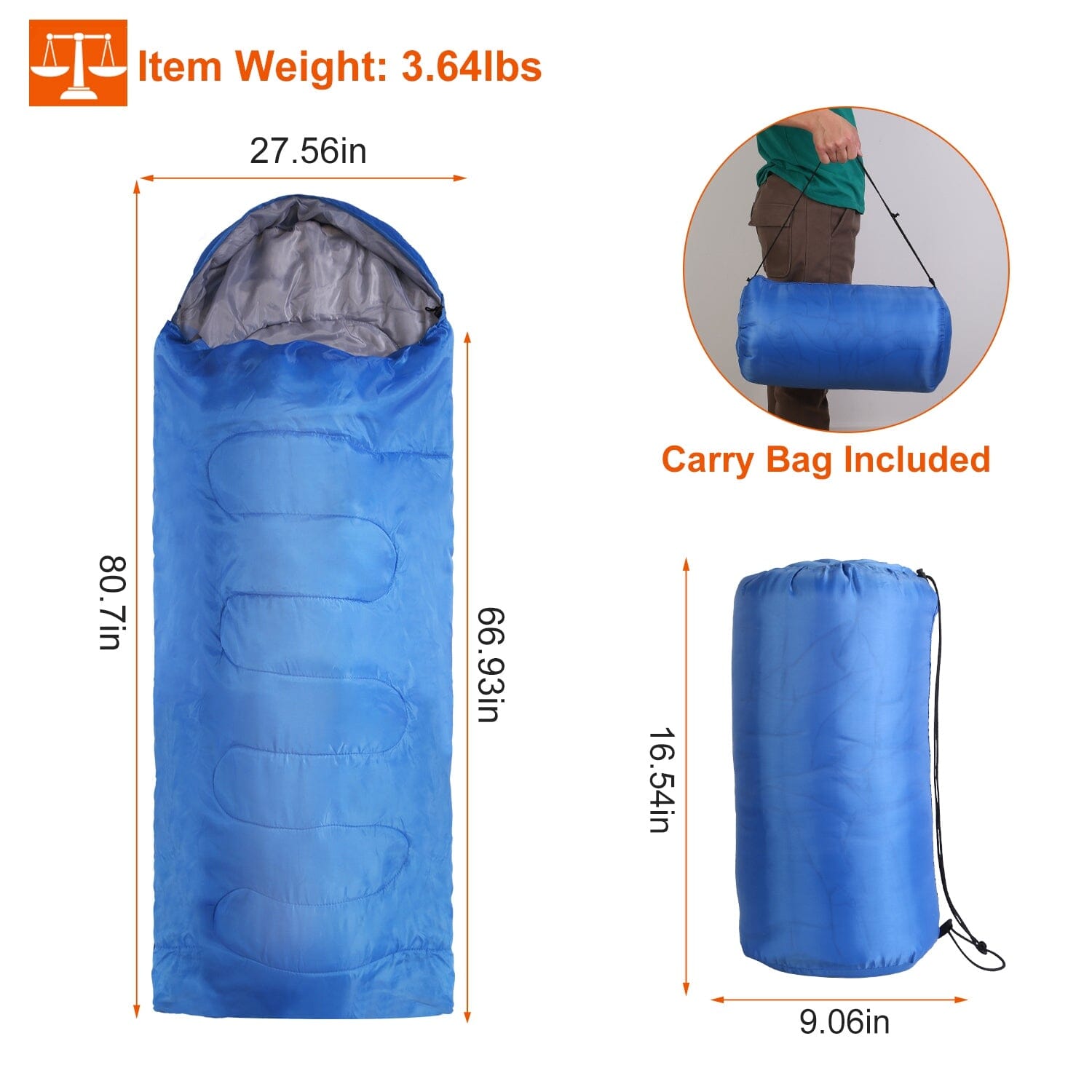 Camping Sleeping Bags for Adults Free Shipping Shop Offer