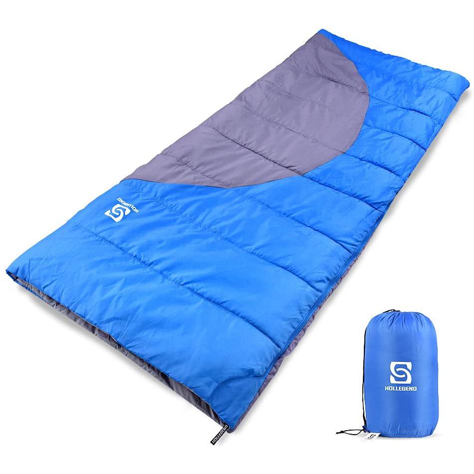 HOLLEGEND Sleeping Bag - Envelope Lightweight Portable Clearance Manchester